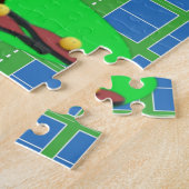 Het is altijd Pickleball Sason - Vier seizoensbome Legpuzzel (Zijkant)