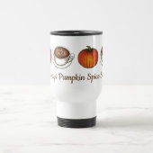 Het is altijd Pumpkin Spice Sason Coffee Latte Her Reisbeker (Center)