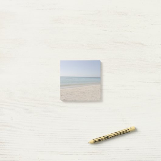 Het is altijd strand tijd! -Alleen Afbeelding Post-it® Notes (Op bureau)
