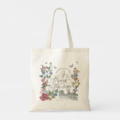 Het is altijd Tea-Time Alice in Wonderland Tote Bag (Achterkant)