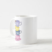 Het is altijd Tea Time - Theeliefhebber Koffiemok (Voorkant links)