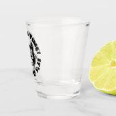 Het is altijd Tequila-tijd. Shot Glas (Rechts)