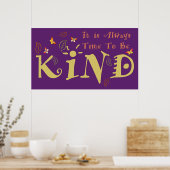 Het is altijd tijd om Poster te zijn (Keuken)