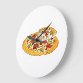 **HET IS ALTIJD TIJD VOOR PIZZA** KLIK GROTE KLOK (Hoek)