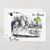 Het is altijd tijd voor thee briefkaart (Voorkant / Achterkant)