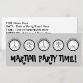 HET IS ALTJD MARTINI-TIJD ERGENS UITNODIGING (Voorkant / Achterkant)