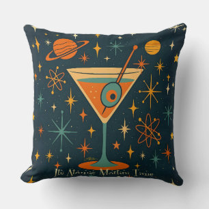Het is Atomic Martini Tijd Kosmische Sterren Kussen