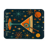 Het is Atomic Martini Tijd Kosmische Sterren Magneet (Horizontaal)