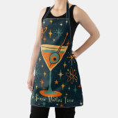 Het is Atomic Martini Tijd Kosmische Sterren Schort (Insitu)