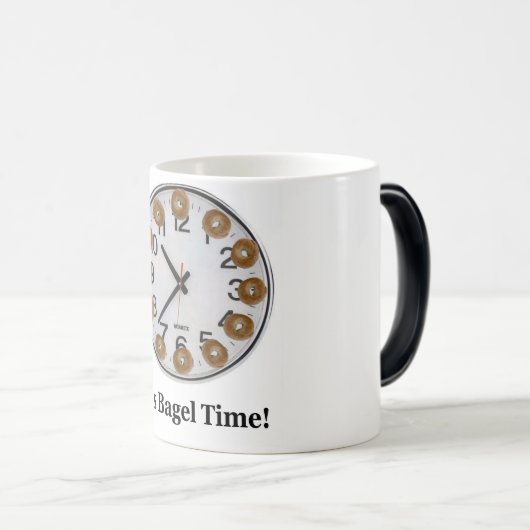 Het is Bagel Time. Magische Mok (Voorkant rechts)