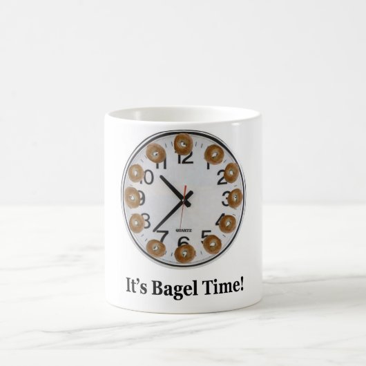 Het is Bagel Time. Magische Mok (Center)