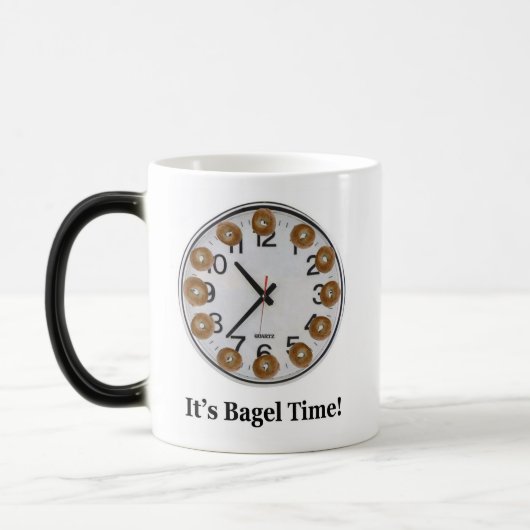 Het is Bagel Time. Magische Mok (Links)