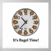 Het is Bagel Time. Poster (Voorkant)