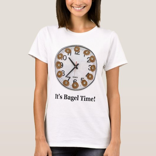 Het is Bagel Time. T-shirt (Voorkant)
