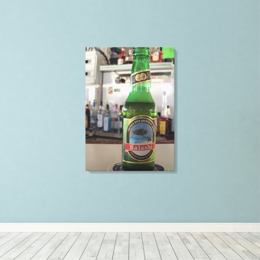 Het is Balashi tijd! Canvas Afdruk (Insitu (Houten vloer))