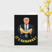 Het is banaan (ter grootte) sterreschip grappig Tr Kaart (Gele Bloem)