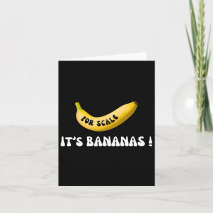 Het is banaan voor schaal ruimteschip grappig Trum Kaart
