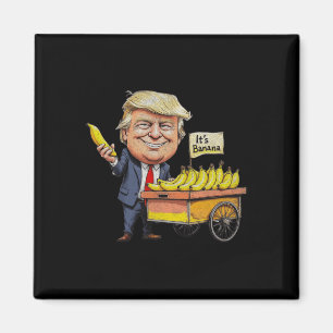 Het is Bananas (voor weegschaal) Funny Trump Banan Magneet