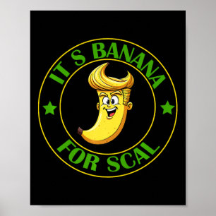 Het is Bananen (voor schaal) Sterrenschip Trump vo Poster