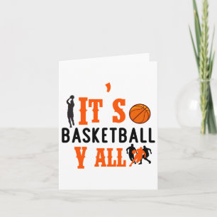 Het is basketbal voor de lol kaart