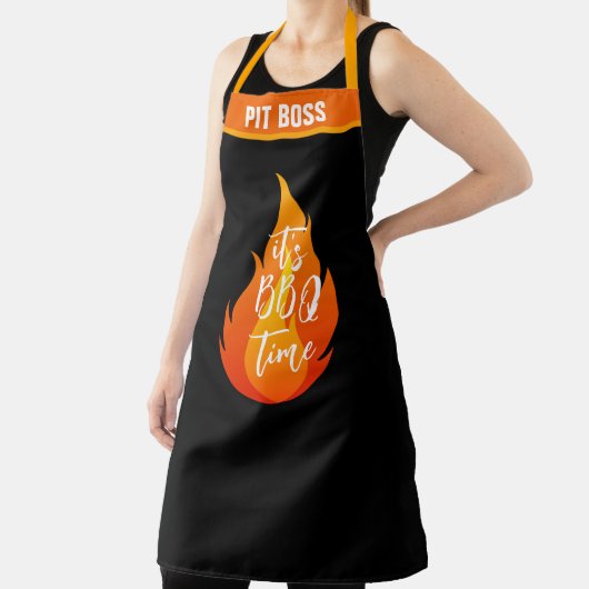 Het is BBQ Time Grill Schort (Insitu)