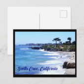 Het is Beach, Santa Cruz, Californië Briefkaart (Voorkant / Achterkant)