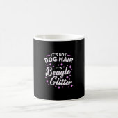 Het is beagle Dog Glitter Koffiemok (Center)