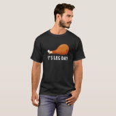 Het is Beenendag Turkije Thanksgiving Mannen Kinde T-shirt (Voorkant volledig)