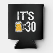 Het is Beer 30 grappig koelbox sleeve Blikjeskoeler (Voorkant)