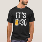 Het is Beer 30 grappige mannen shirt (Voorkant)