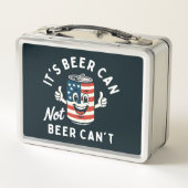 Het is Beer Can Not Beer Can't Funny Party Drink (Achterkant)