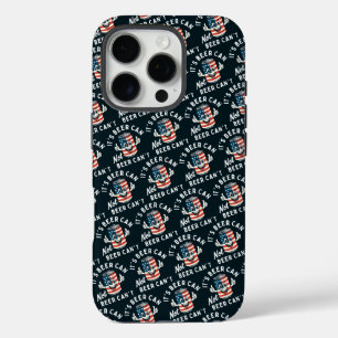 Het is Beer Can Not Beer Can't Funny Party Drink iPhone 16 Pro Hoesje