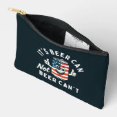 Het is Beer Can Not Beer Can't Funny Party Drink Etui (Open)