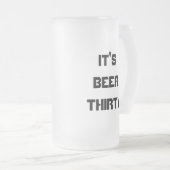 HET IS BEER DERTIG MATGLAS BIERPUL (Voorkant rechts)