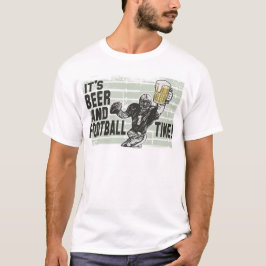 Het is Beer & Football Time T-shirts en cadeautjes