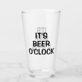 Het is Beer O-klok Glas (Voorkant)