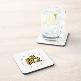 Het is Beer O'Clock op een Bier Onderzetter