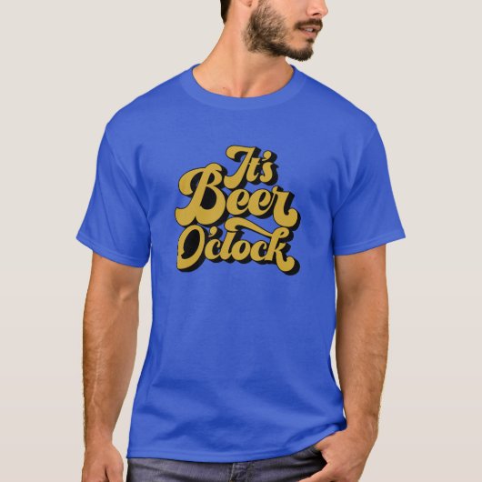 Het is Beer O'Clock T-shirt (Voorkant)