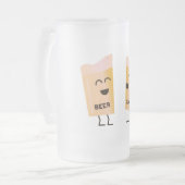 Het is Beer Season Matglas Bierpul (Voorkant links)
