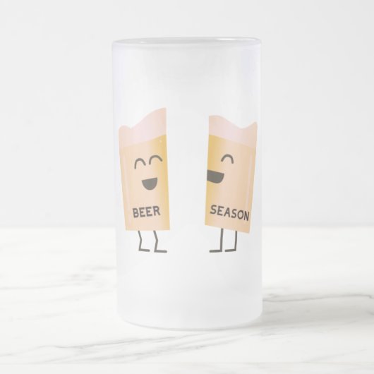 Het is Beer Season Matglas Bierpul (Center)