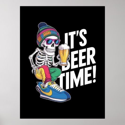 Het is Beer Time Poster (Voorkant)