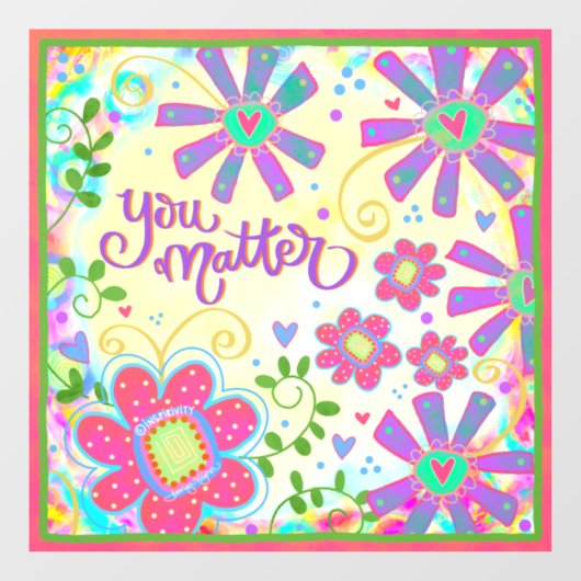 Het is belangrijk dat u het venster "inspiratie" d raamsticker (Vel)