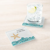 Het is belangrijk voor deze ene Starfish Glazen Onderzetter (Schuin)