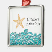 Het is belangrijk voor deze ene Starfish Metalen Ornament (Links)