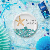 Het is belangrijk voor deze ene Starfish Papieren Bordje (Feest)