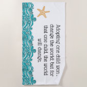 Het is belangrijk voor deze ene Starfish Strandlaken (Voorkant)