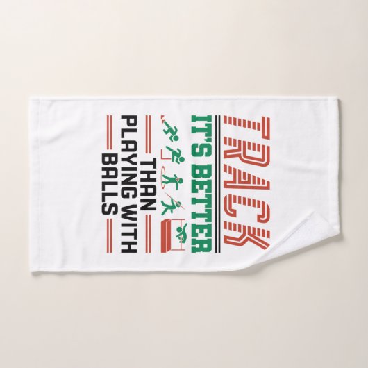 Het is beter dan spelen met ballen handdoek (Handdoek)