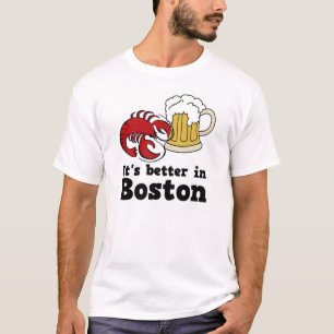 Het is beter in Boston t-shirt