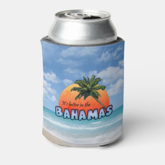 Het is beter in de Bahama's Blikjeskoeler (Blikje Achterkant)