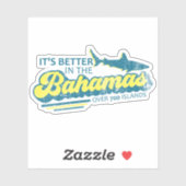 Het is beter in de Bahama's Sticker vakantie cruis (Vel)